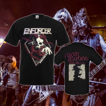 ENFORCER - From Beyond Tour Black T-Shirt