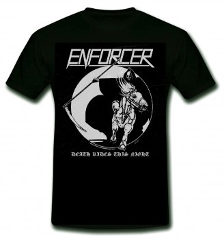 ENFORCER - Death Rides This Night T-Shirt, L