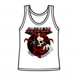 ENFORCER - From Beyond White Tank Shirt, L